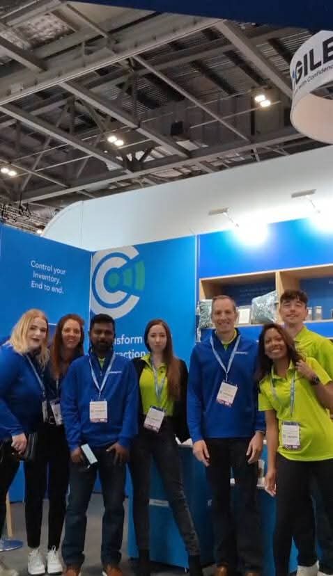 ClarityRFID team at their trade show booth