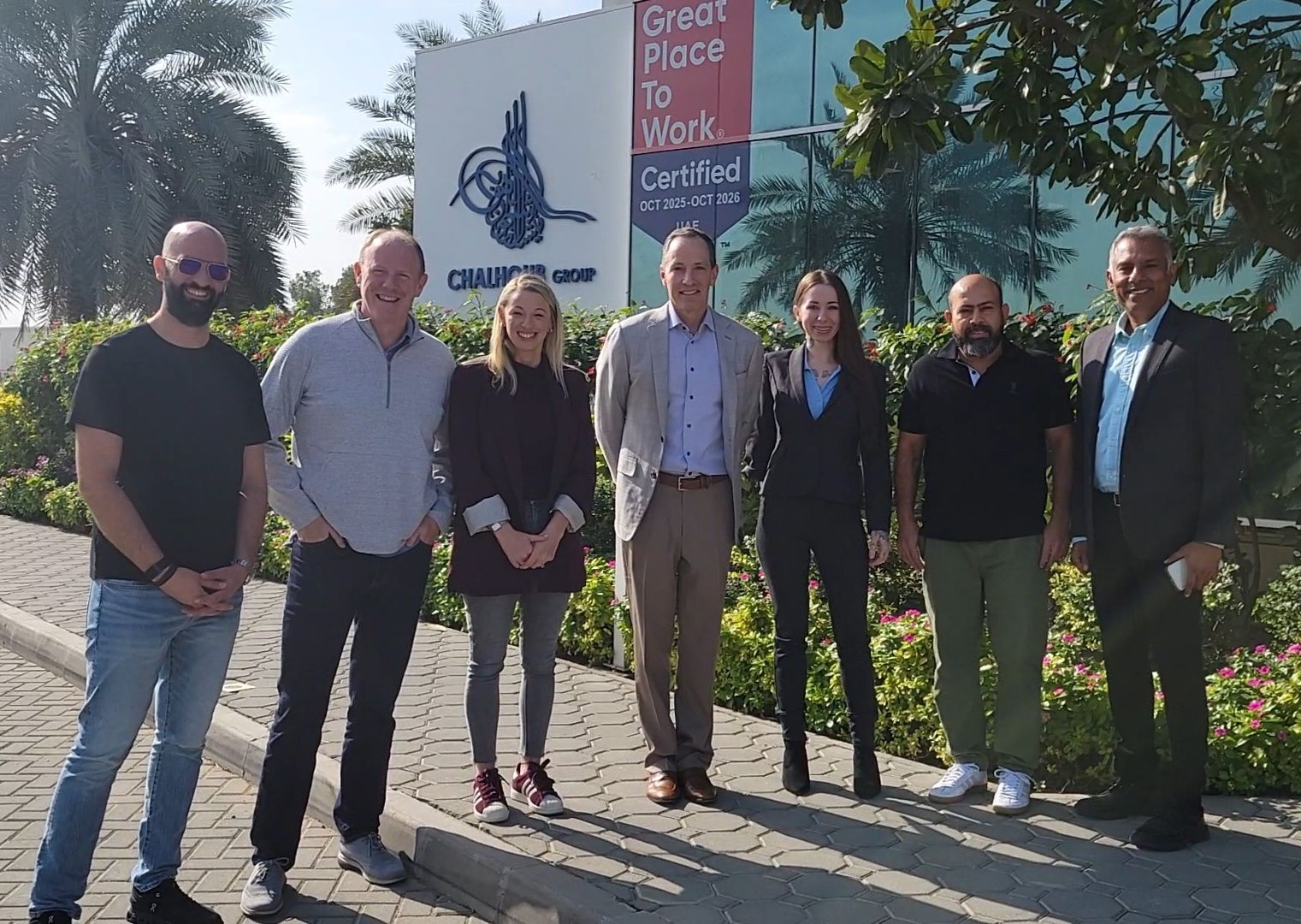 ClarityRFID team visiting a retail customer's offices