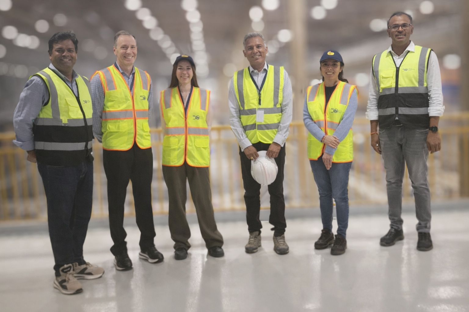 ClarityRFID team on a distribution center floor tour