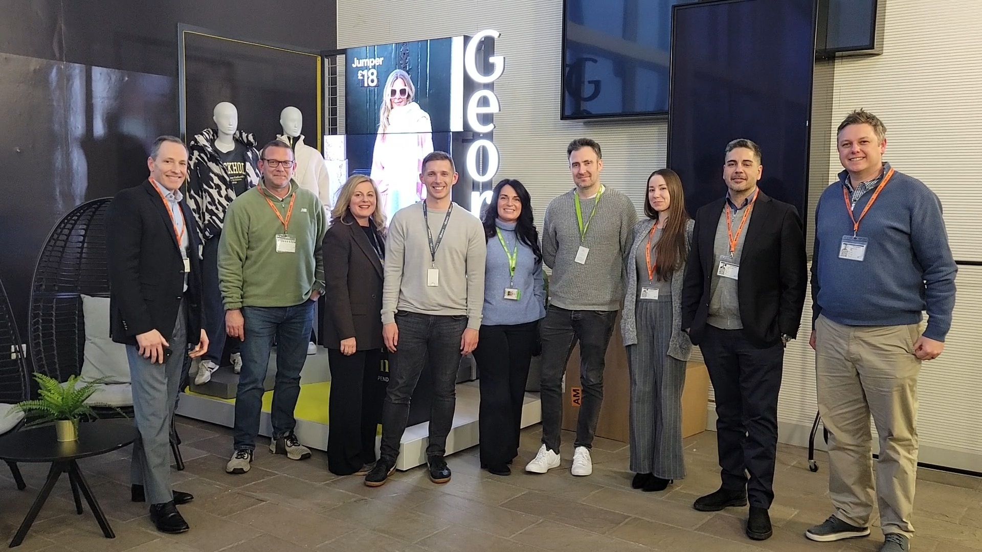 ClarityRFID team on-site at a retail store